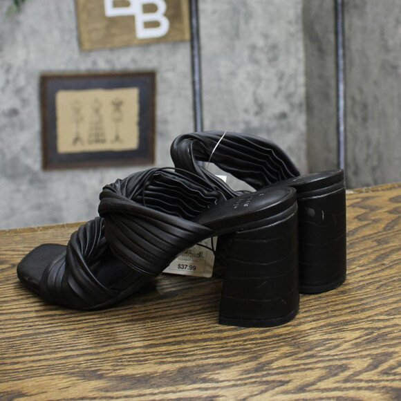 NWT a new day Womens Jessa Mule Heels 87931547 Black 7.5M - Picture 6 of 10